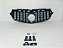 Grade Superior GTR Cromado Mercedes E250 E350 E400 E63 AMG 2014 2015 2016 A2128850822 - Imagem 9
