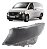 Lente Do Farol Esquerdo Mercedes Vito 2015 2016 2017 A4478200261 - Imagem 1