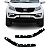 Par Guia Paralama Dianteiro Sportage 2010 2011 2013 2014 2015 2016 86513-3W000 86514-3W000 - Imagem 1