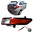 Refletor Olho De Gato Passageiro Chery Celer 2013 2014 2015 A13-6215231FL - Imagem 1
