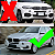 Grade Inferior Parachoque dianteiro Bmw X5 2014 2015 2016 2017 51117294475 - Imagem 5