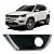 Grade Moldura Milha Cromado Jeep Compas 2017 2018 2019 2020 Esquerdo Motorista 53224445 - Imagem 1