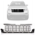 Grade Dianteira Friso Cromado Jeep Grand Cherokee 2011 2012 2013 55079377 - Imagem 1