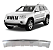 Spoiler Parachoque Dianteiro Cromada Grand Cherokee 2011 2012 2013 2014 68078287AA - Imagem 1