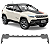 Parachoque Dianteiro Sem Sensor Compass Trailhawk 2022 2023 60935827 6wy73tzzaa - Imagem 1