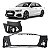 Parachoque Frontal Com Furo Sensor Audi A4 2020 2021 2022 2023 2024 - Imagem 1