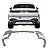 Spoiler Parachoque Traseiro Bmw G06 X6 M Sport 2020 2021 2022 2023 51128080948 - Imagem 1
