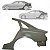 Folha Retalho Lateral Audi A4 B8 Sedan 2009 2010 2011 2012 2013 2014 2015 Lado Esquerdo Motorista - Imagem 1
