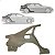 Folha Retalho Lateral Audi A4 B8 Sedan 2009 2010 2011 2012 2013 2014 2015 Lado Direito Passageiro 8K5809838 - Imagem 1