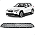 Grade Inferior Parachoque Dianteiro Bmw E84 X1 2013 2014 2015 51117303752 - Imagem 1