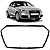 Friso Moldura Grade Superior Black Piano Audi A1 2016 2017 2018 8XA853651B - Imagem 1