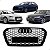 Grade Superior Dianteira Audi A4 2016 2017 2018 2019 Black Piano - Imagem 1