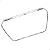 Friso Cromado Moldura Grade Dianteira Superior Audi A5 2012 2013 2014 2015 2016 Novo - Imagem 3