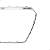 Friso Cromado Moldura Grade Dianteira Superior Audi A5 2012 2013 2014 2015 2016 Novo - Imagem 5