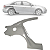 Retalho Folha Lateral Cruze 2012 2013 2014 2015 2016 Direito Passageiro 95057517 Novo - Imagem 1