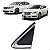 Friso Moldura Retrovisor Nissan Sentra 2014 2015 2016 2017 2018 2019 2020 Esquerdo Novo - Imagem 1