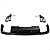 Spoiler Difusor Parachoque Traseiro Audi A4 2020 2022 2023 2024 Novo - Imagem 3