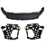 Parachoque Dianteiro Completo Jetta Gli Mk7.5 2020 2021 2022 2023 2024 Novo - Imagem 6