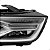 Farol Led Dianteiro Audi Q3 2015 2016 2017 2018 Direito Passageiro 8U941005B Novo - Imagem 4