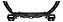 Painel Frontal Suporte Superior Evoque 2011 12 13 14 15 2018 - Imagem 4