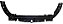 Painel Frontal Suporte Superior Evoque 2011 12 13 14 15 2018 - Imagem 2