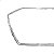 Friso Grade Moldura Cromada Grade Superior Dianteira Audi A3 2021 2022 2023 2024 Novo - Imagem 4