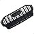 Grade Superior Dianteiro Friso Black Piano Audi Q3 2020 2021 2022 2023 2024 2025 83F853651BCKA Novo - Imagem 3
