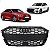 Grade Superior Dianteira Preto Fosco Audi A3 2021 2022 2023 2024 Novo - Imagem 1
