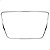 Friso Moldura Grade Cromada Audi A3 2009 2010 2011 2012 8PO80771S4ZZ Novo - Imagem 2