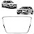 Friso Moldura Grade Cromada Audi A3 2009 2010 2011 2012 8PO80771S4ZZ Novo - Imagem 1