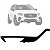 Par Dianteiro Friso Acabamento Inferior Volvo Xc60 2022 2024 - Imagem 2