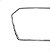 Friso Grade Moldura Cromada Audi A3 2017 2018 2019 2020 Novo - Imagem 3