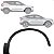 Alargador Paralama Volvo Xc40 C40 Ex40 2018 2019 2020 2021 2022 2023 2024 2025 2026 Direito - Imagem 1