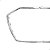 Friso Moldura Grade Superior Cromada Audi A6 C8 2019 2020 2021 2022 - Imagem 4