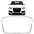 Friso Moldura Cromada Grade Superior Audi Q3 2012 2013 2014 2015 8U0853651J - Imagem 1
