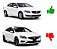 Grade Moldura Milha Friso Cromado Volvo S60 V60 2014 2015 2016 2017 2018 Lado Esquerdo Motorista 31353654 - Imagem 9