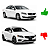 Grade Moldura Milha Friso Cromado Volvo S60 V60 2014 2015 2016 2017 2018 Lado Direito Passageiro 31353655 - Imagem 9