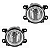 Kit Completo Grade Farol Milha Honda Hr-v 2019 2020 2021 - Imagem 3