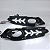 Par Grade Moldura Milha Led Drl Daylight Dianteiro Honda Hrv Hr-v 2015 2016 2017 2018 71106-T7T-M1 - Imagem 3