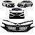 Grade Superior Colmeia Civic G10 Type R 2017 2018 2019 2020 2021 KAP-HD-44984 - Imagem 1
