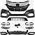 Kit Parachoque Grade Milha Spoiler Honda Hr-v 2019 2020 2021 71121T7MH01 71101T7AJ00ZB 711053Y0H30 71103T7MH01 - Imagem 2