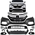 Parachoque Dianteiro Completo Honda Hr-v 2019 2020 2021 Novo 71121T7MH01 71101T7AJ00ZB 711053Y0H30 71103T7MH01 - Imagem 1