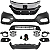 Parachoque Dianteiro Completo Honda Hr-v 2019 2020 2021 Novo 71121T7MH01 71101T7AJ00ZB 711053Y0H30 71103T7MH01 - Imagem 2