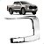 Friso Cromado Farol Dianteiro L200 Triton 2026 2027 Direito Passageiro 62080A000P Novo - Imagem 1