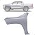 Paralama Dianteiro Mitsubishi L200 Triton 2026 2027 Esquerdo Motorista Novo - Imagem 2