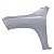 Paralama Dianteiro Mitsubishi L200 Triton 2026 2027 Esquerdo Motorista Novo - Imagem 3