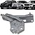 Dobradiça Capo Esquedo Xc40 Ec40 Ex40 2018 19 20 21 22 2026 - Imagem 1