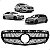 Grade Dianteira Superior Diamond Black Piano Mercedes A200 A45 AMG 2013 2014 2015 Novo - Imagem 1