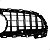 Grade Dianteira Amg Gtr Black Piano Mercedes C200 2021 2026 - Imagem 6