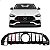 Grade Superior Dianteiro AMG Mercedes C200 C300 2020 2021 2022 2023 2024 2025 2026 Novo - Imagem 1